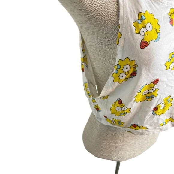 Women’s forever 21 The Simpsons crop top size L - Picture 2 of 2